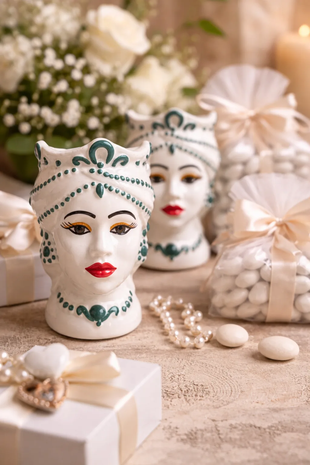 Bomboniere in ceramica di Caltagirone